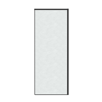 Душевая перегородка Grossman Galaxy 200.K33.01.90.21.02 90х195 стекло текстурное профиль черный матовый